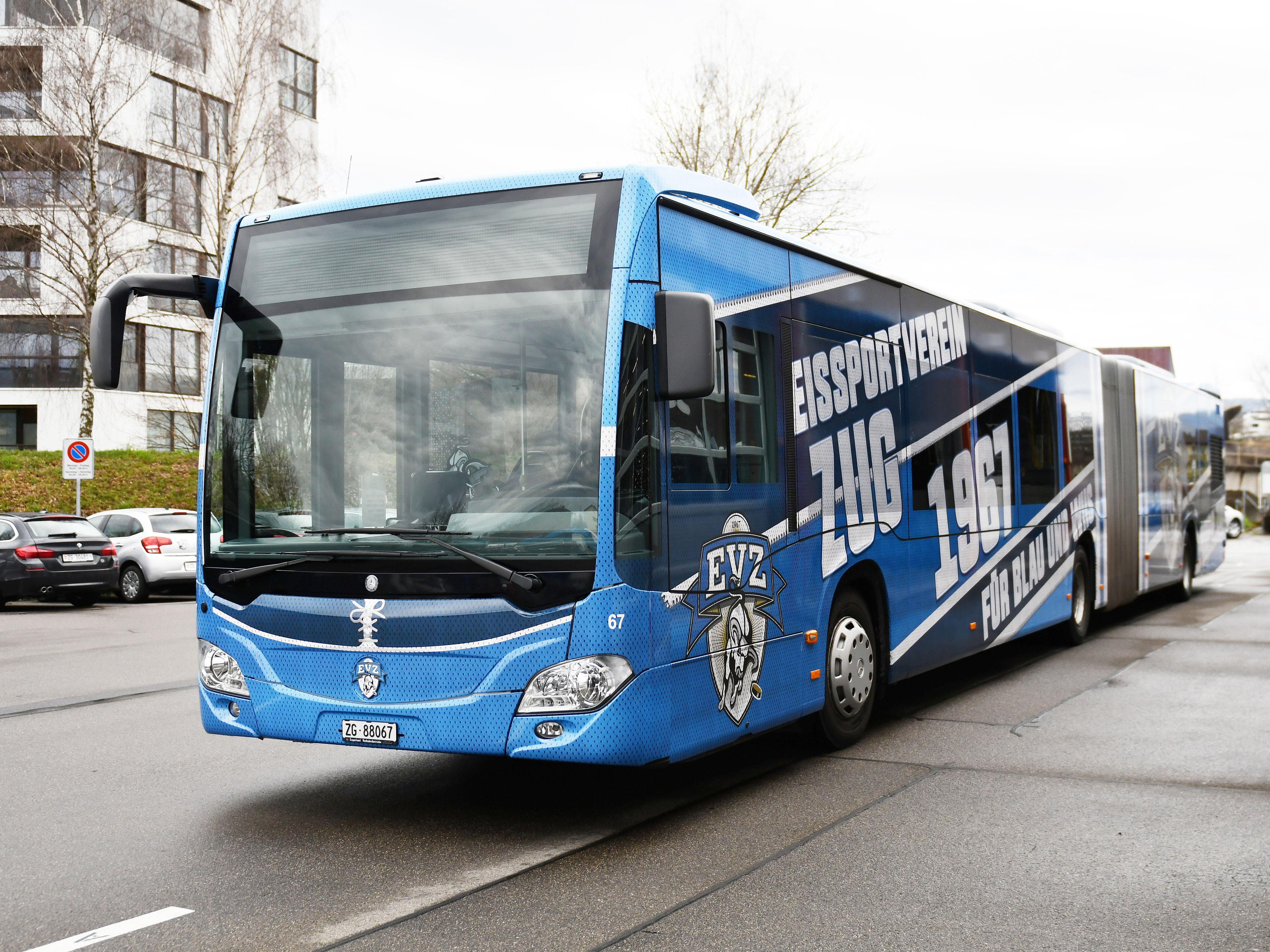 EVZ Bus mit Ganzgestaltung