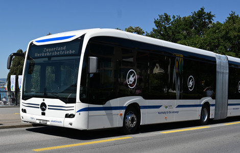 E-Bus am fahren