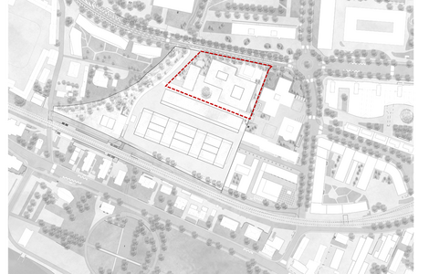 Planbild des Areals An der Aa