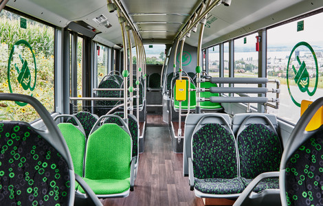 E-Bus Innenraum
