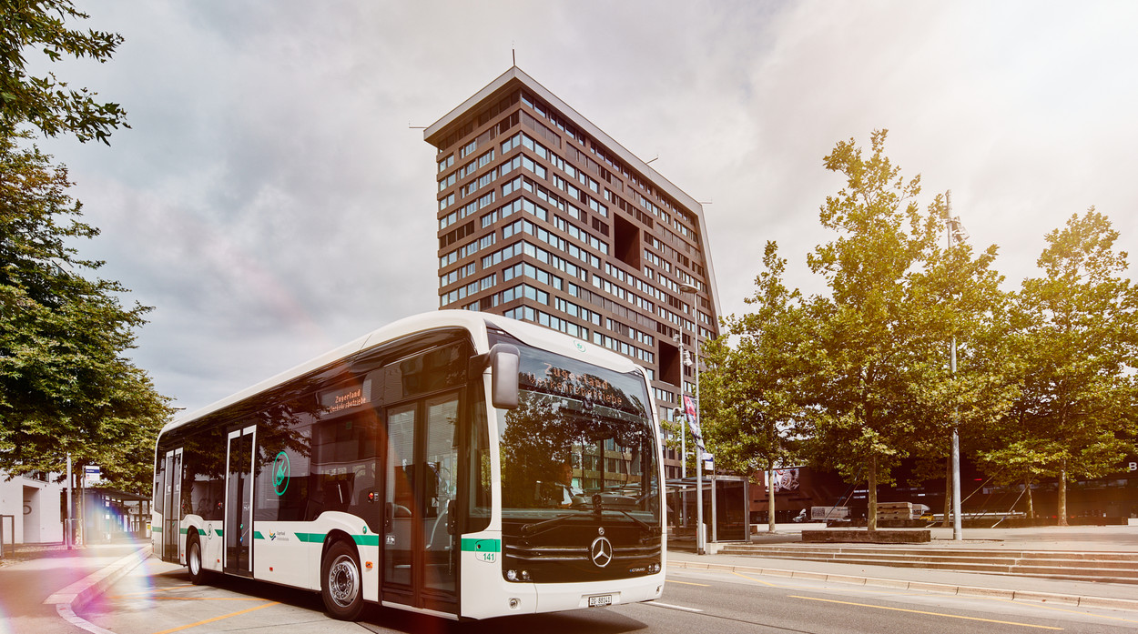 ZVB Bus in der Stadt